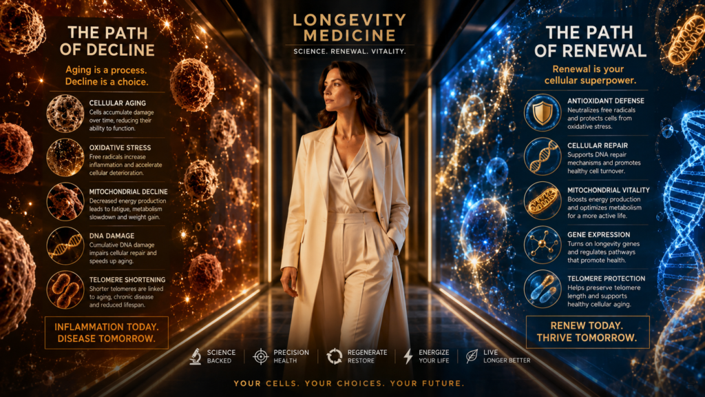 Cellular Aging After 30: The Invisible Process Affecting Your Weight and Energy