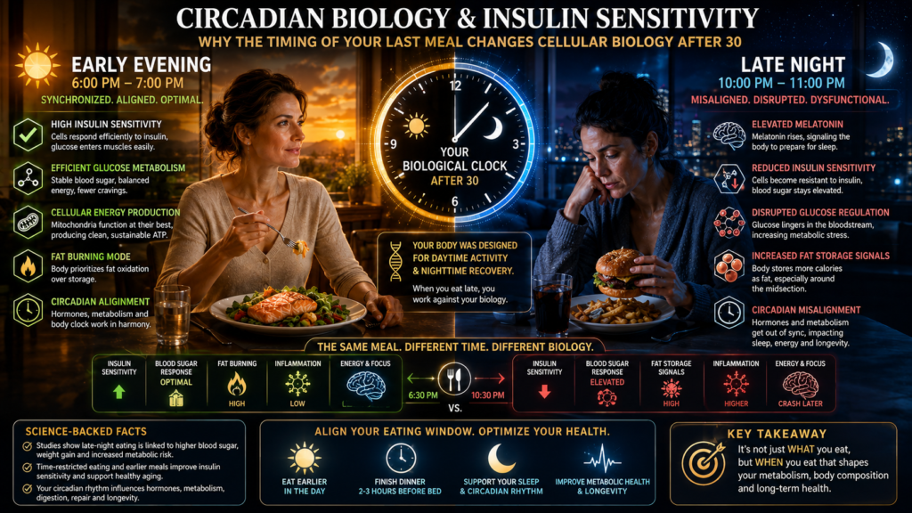 Circadian Biology and Insulin Sensitivity After 30
