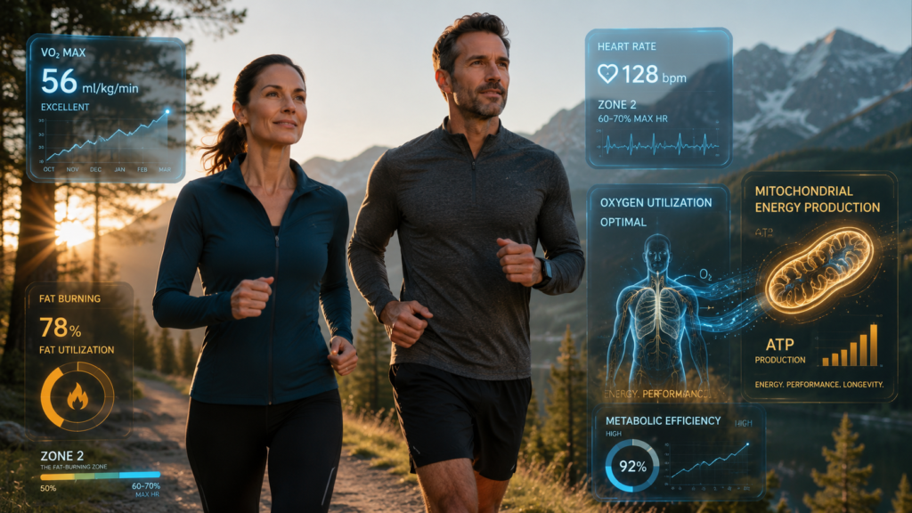 Zone 2 Cardio and Metabolic Longevity: Why VO2 Max Determines Your Fat-Burning Potential After 30